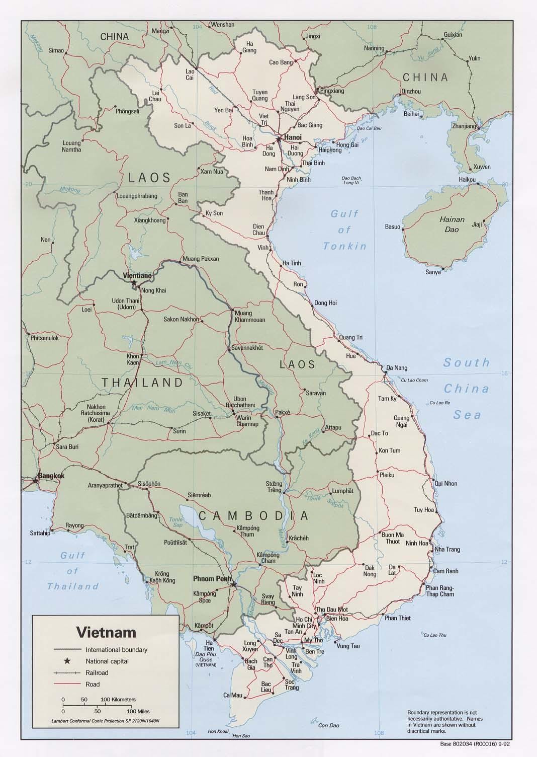 Mapa ho chi minh luku