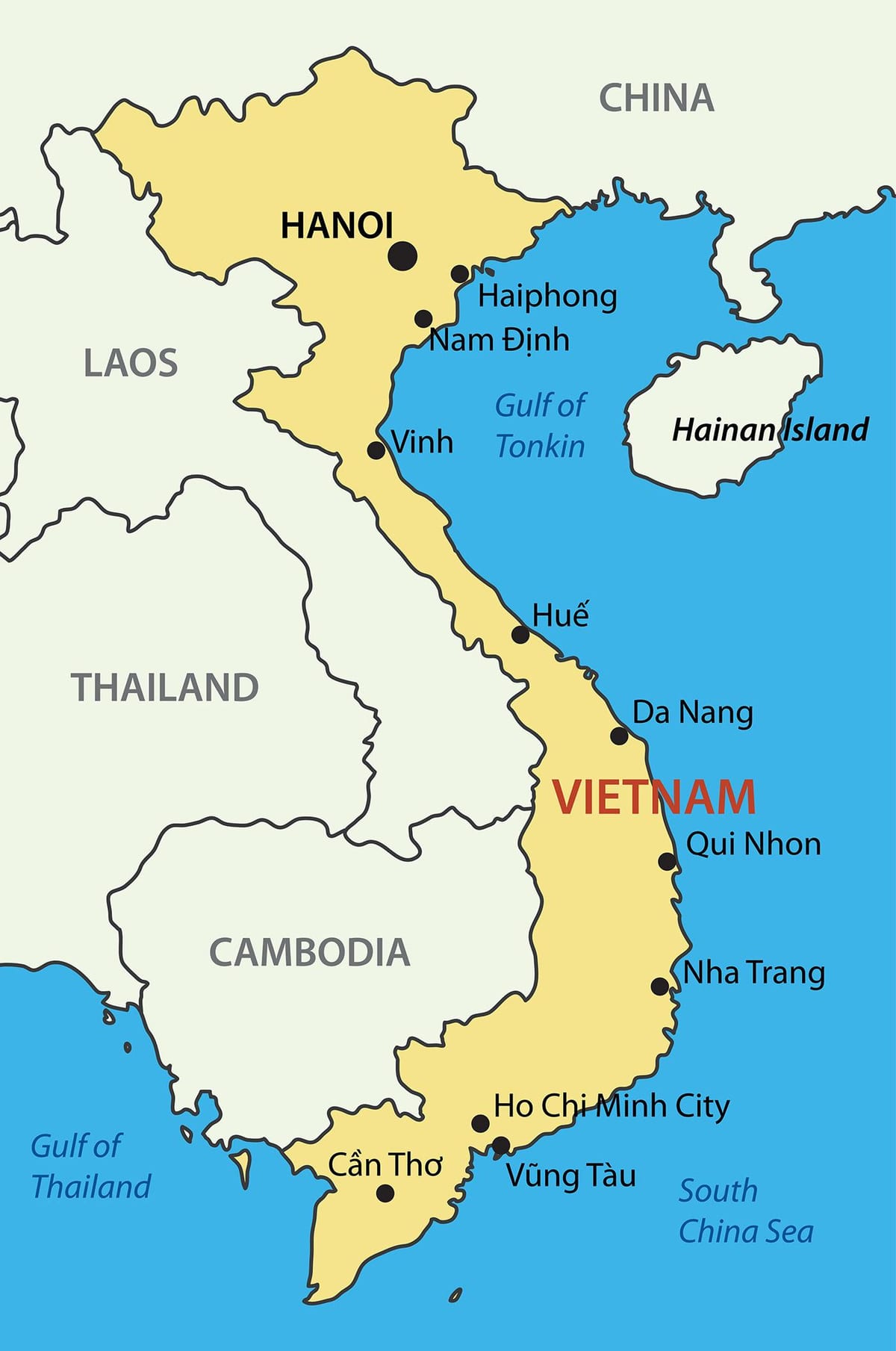 Mapa na sajgonu